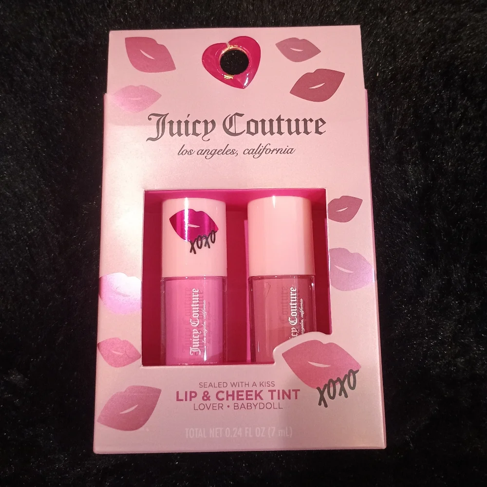 Juicy Couture Lip & Cheek Tint Duo - Lover & Babydoll 2Pk Set